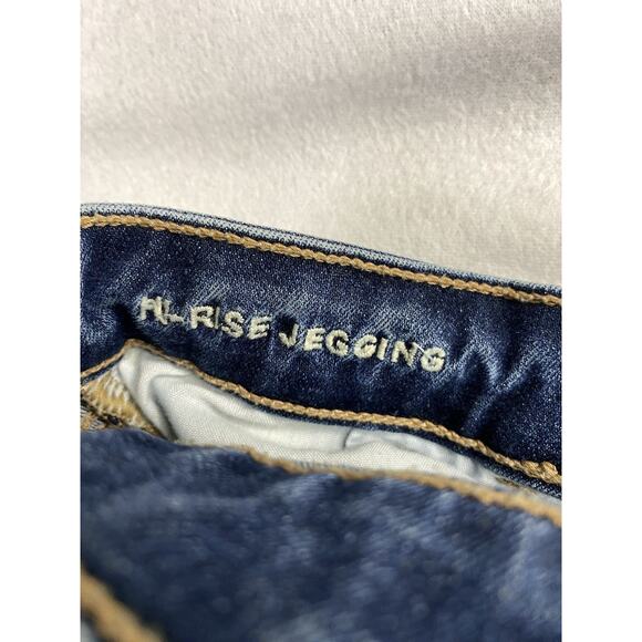 American Eagle Jeans Womens 6 Short Hi Rise Jegging Super Stretch Skinny - Picture 4 of 6